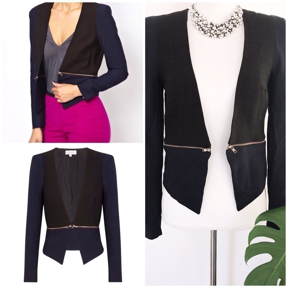 EUC Finders Keepers Zipper Lonely Avenue Jacket​​​​​​